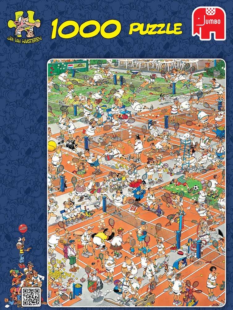Tennis (staand) 81256 - Jumbo Van Haasteren puzzle collectible - Main Image 2
