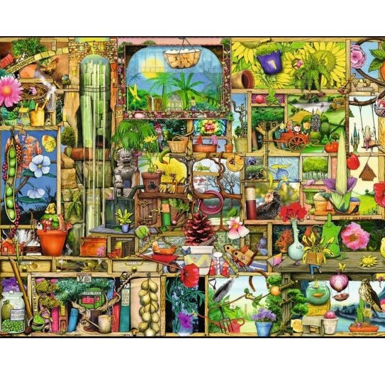 Grandioses Gartenregal 194827 - Ravensburger puzzle collectible - Main Image 2