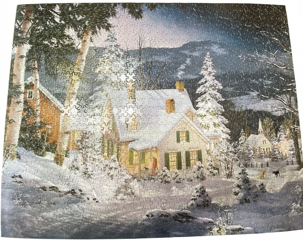 Friends in Winter 🆕 - White Mountain puzzle collectible - Main Image 3