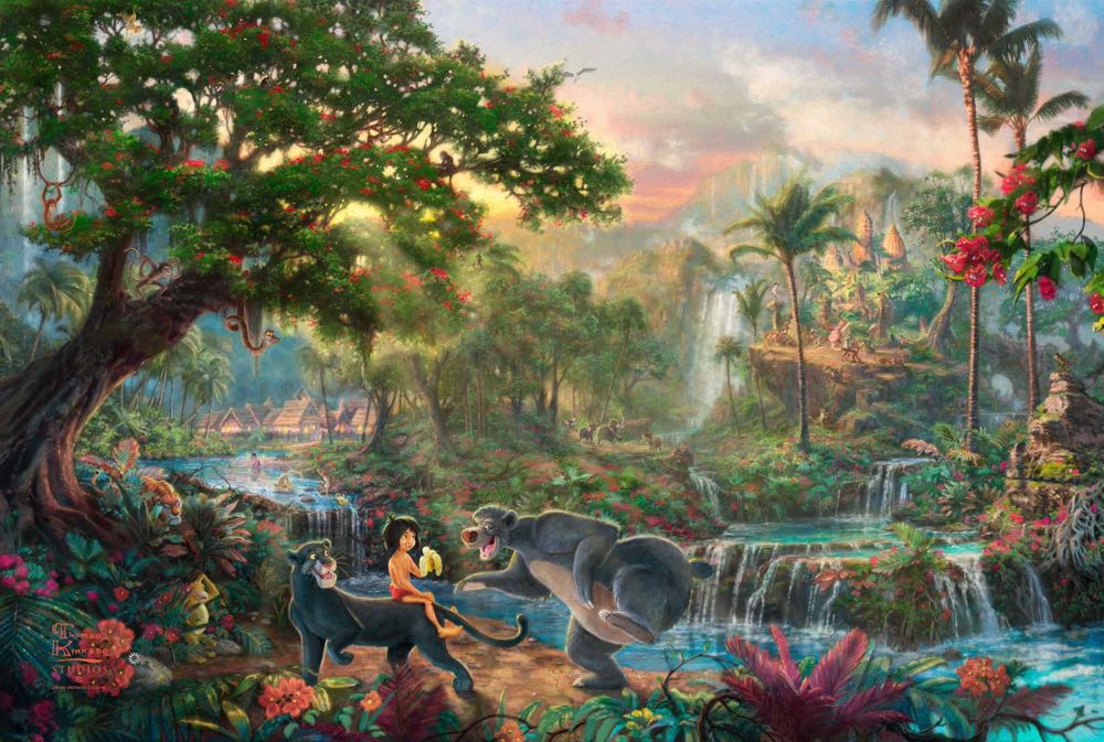 The Disney Dreams Collection - Thomas Kinkade puzzle collectible - Main Image 2