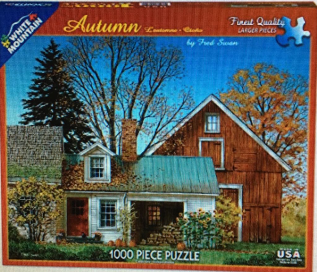 Autumn - White Mountain Puzzles puzzle collectible - Main Image 2
