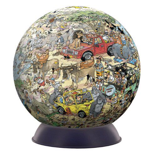 Puzzle-A-round 17212 - Jumbo puzzle collectible - Main Image 2