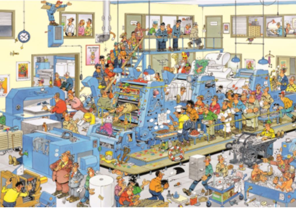 De Drukkerij 19039 - Jumbo puzzle collectible - Main Image 2