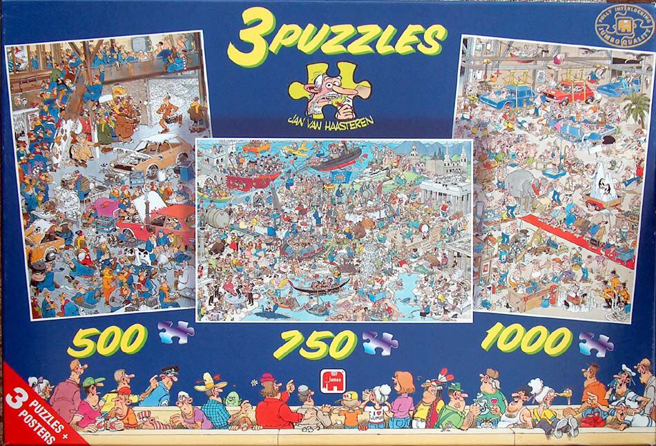 United Europa, (1/3), 80110 - Some Like It Hot/United Europe/Assembly Line puzzle collectible - Main Image 1