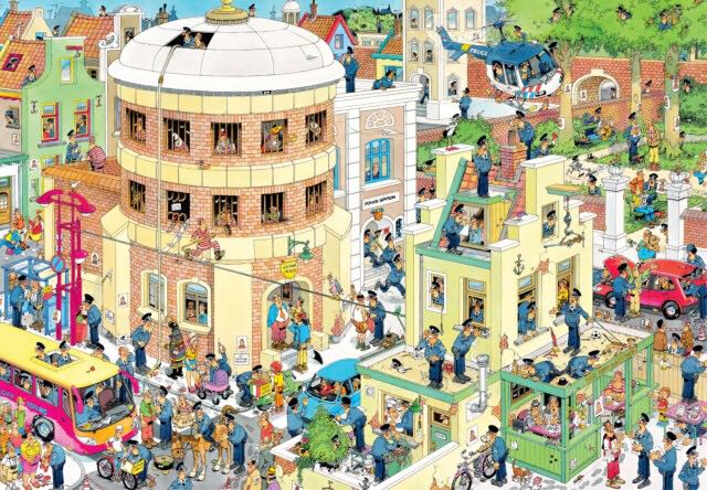 De Ontsnapping 19016 - Jumbo puzzle collectible - Main Image 2