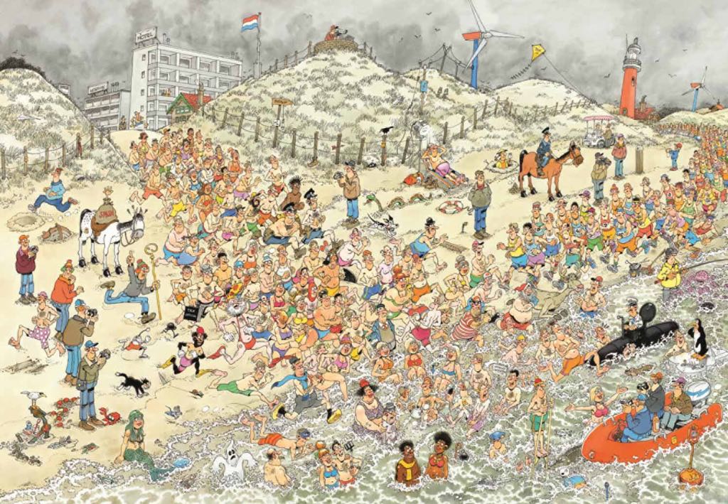 Nieuwjaarsduik 19040 - Jumbo puzzle collectible - Main Image 2