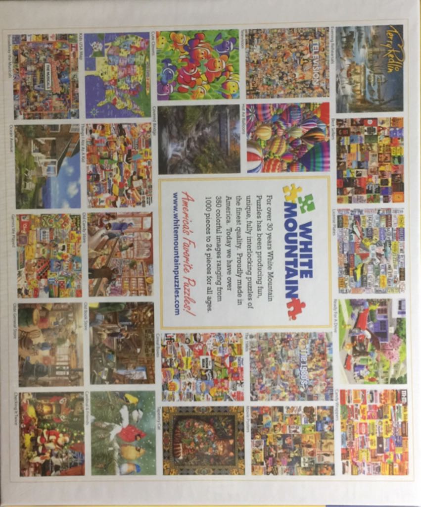 Birds & Blossoms - White Mountain Puzzles puzzle collectible - Main Image 2