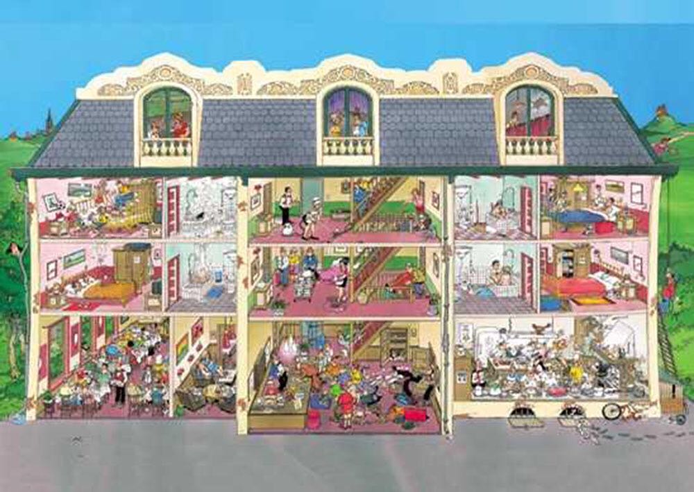 Hotel Shaped 0830 - Jumbo puzzle collectible - Main Image 2