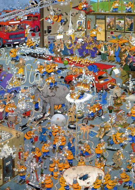 The Fire Station 81248 - Jumbo puzzle collectible - Main Image 2