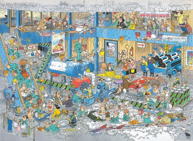 De Lekkage 81368 - Jumbo puzzle collectible - Main Image 2