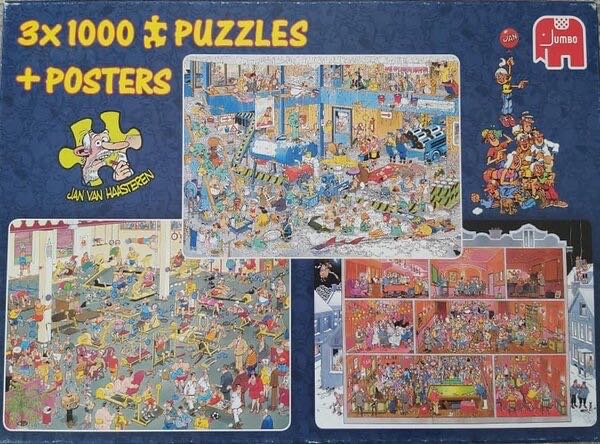 81120 - The Big Leak/ At The Gym/ Grand Cafe puzzle collectible - Main Image 2