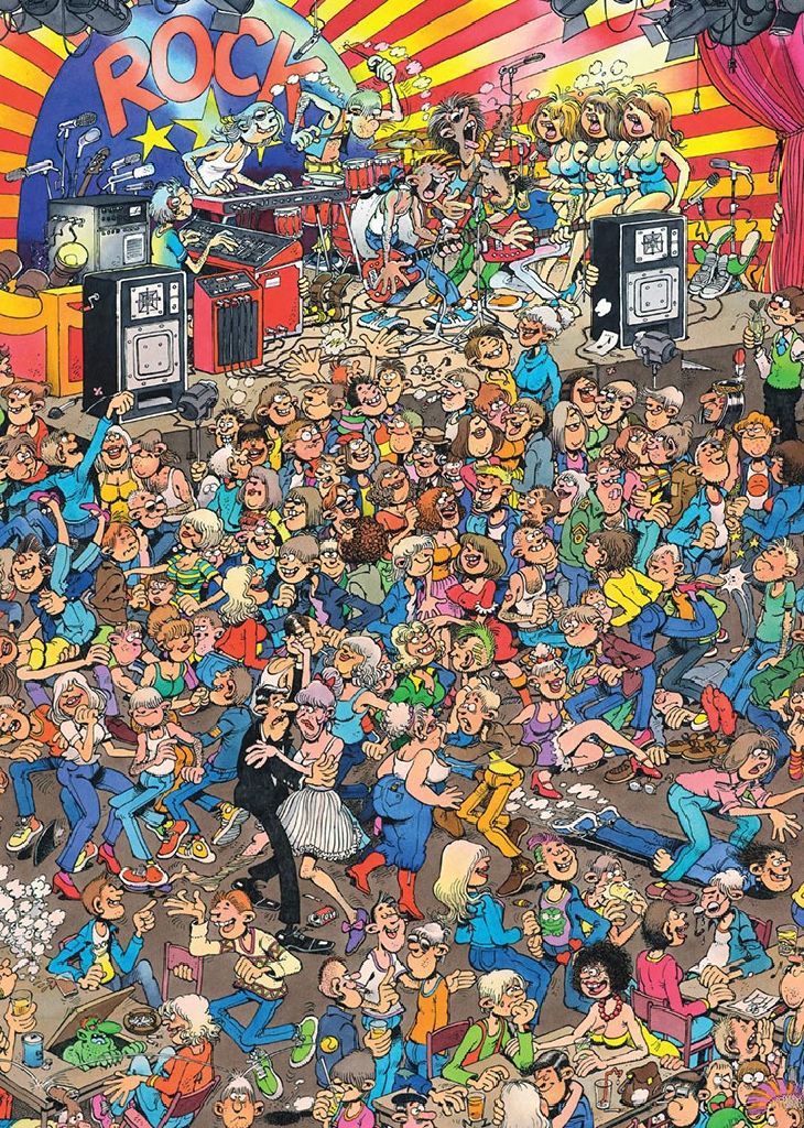 Rock Around The Clock 1642 - Jumbo puzzle collectible - Main Image 2