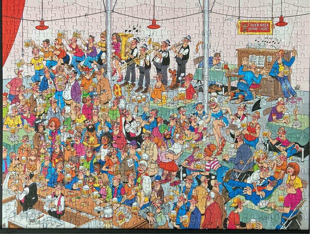 Duits bierfeest 01448 - Jumbo puzzle collectible - Main Image 2