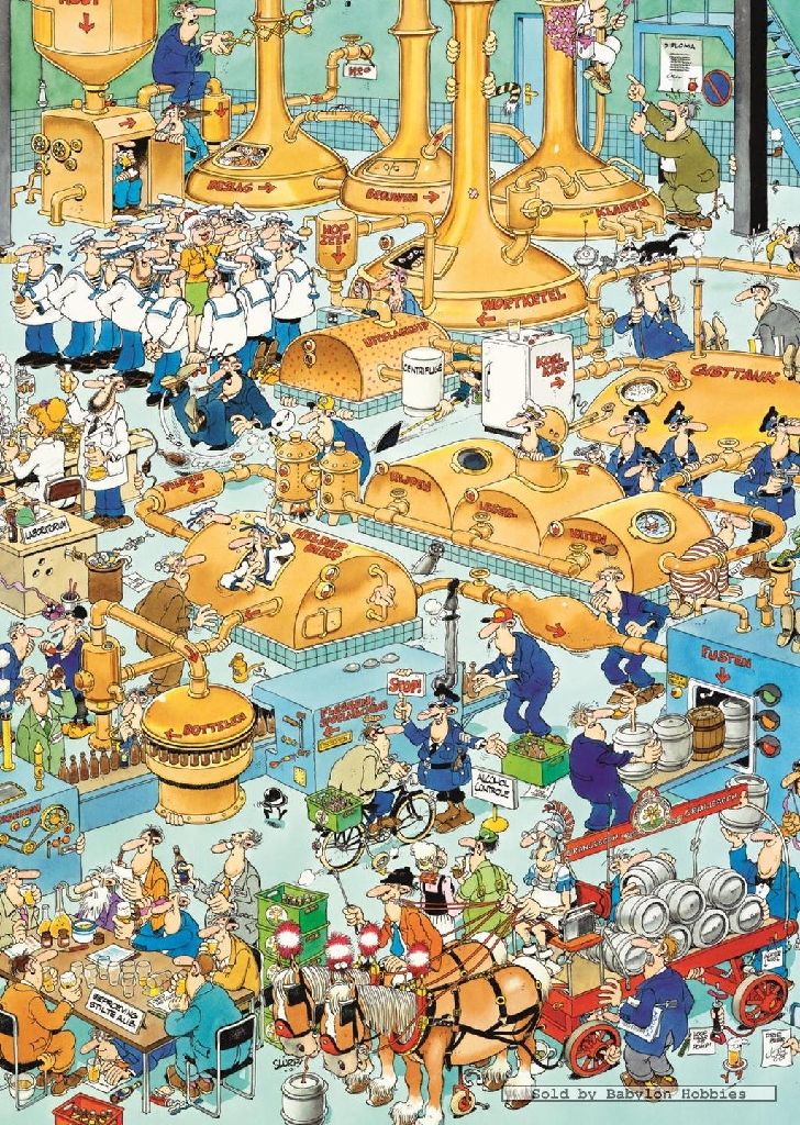 de bierbrouwerij 17215 - Jumbo puzzle collectible - Main Image 2