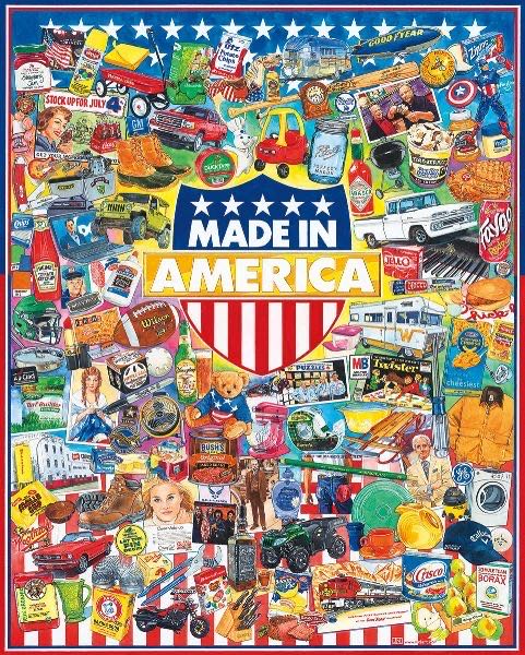 Made In America - White Mountain puzzle collectible - Main Image 2