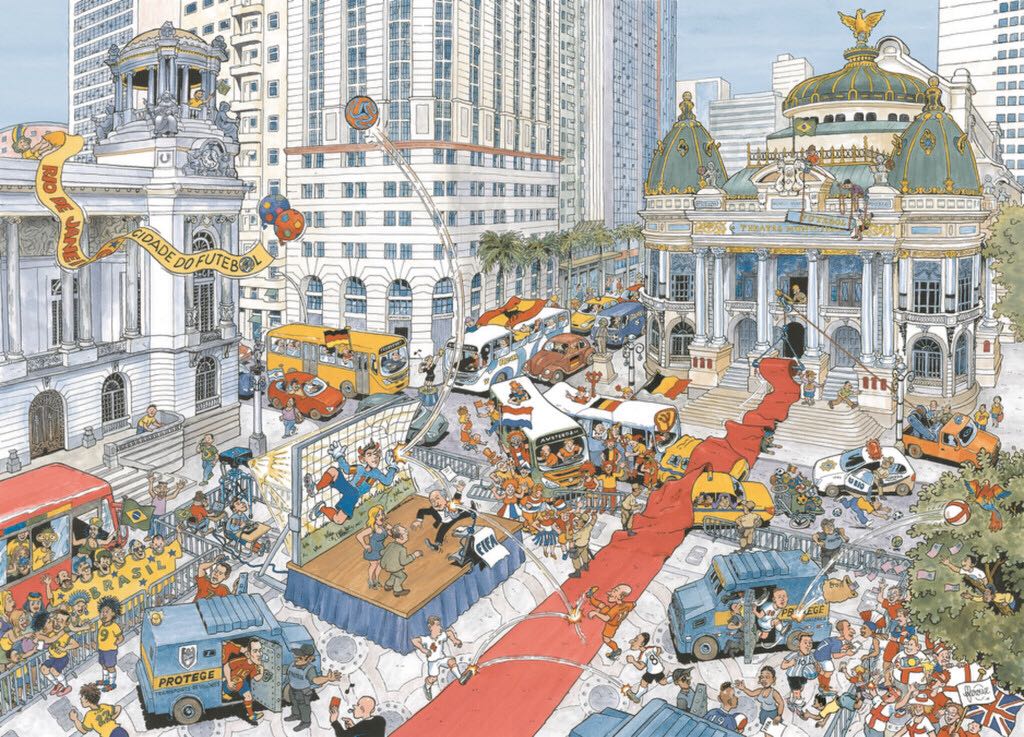 Cities of the World, Rio de janeiro 199266 - Ravensburger puzzle collectible - Main Image 2