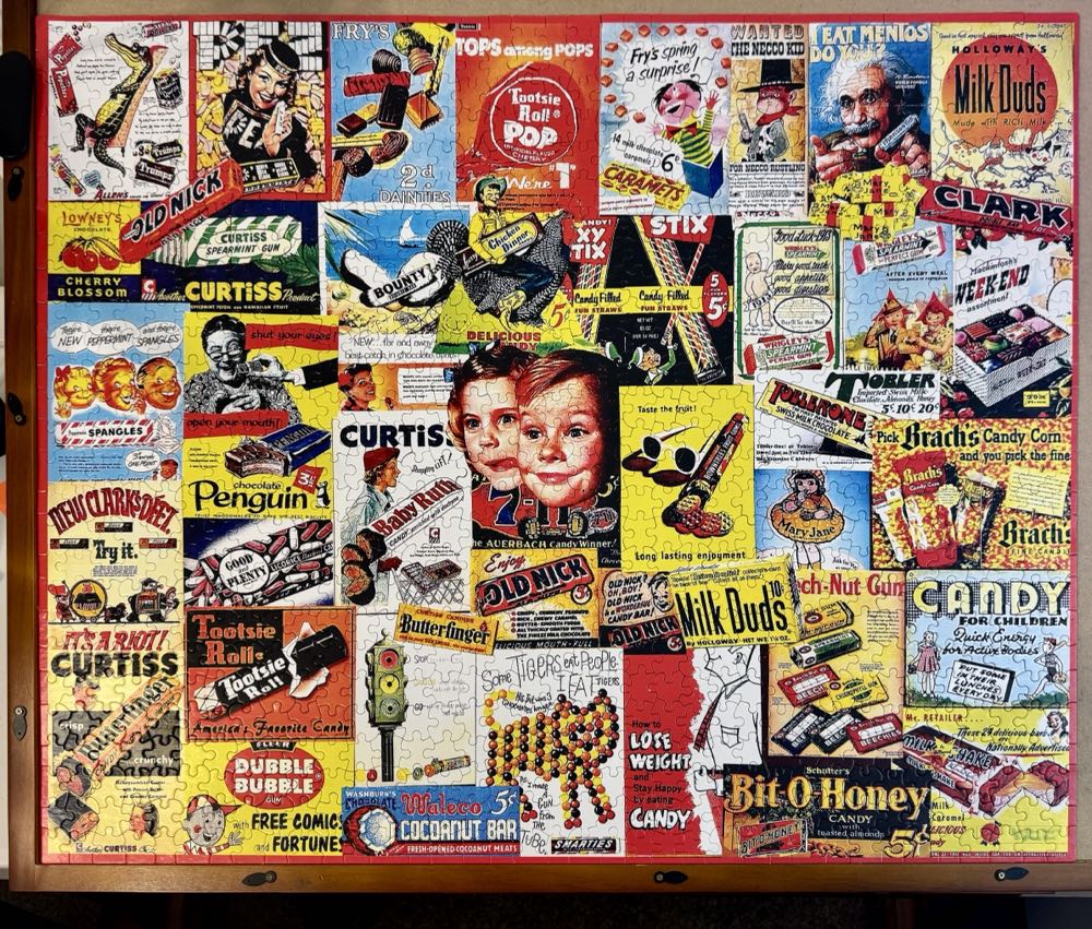 Old Time Candy(2) - White Mountain Puzzles puzzle collectible - Main Image 2