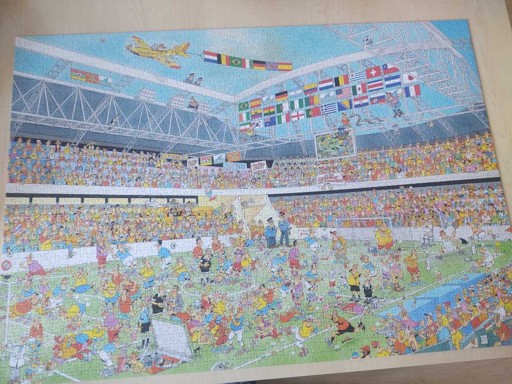 Voetbal Waanzin! 17460 - Jumbo puzzle collectible - Main Image 2