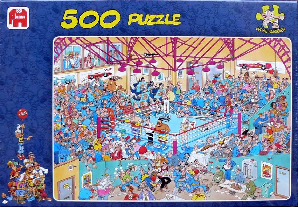 Bokswedstrijd 01420 - Jumbo puzzle collectible - Main Image 2