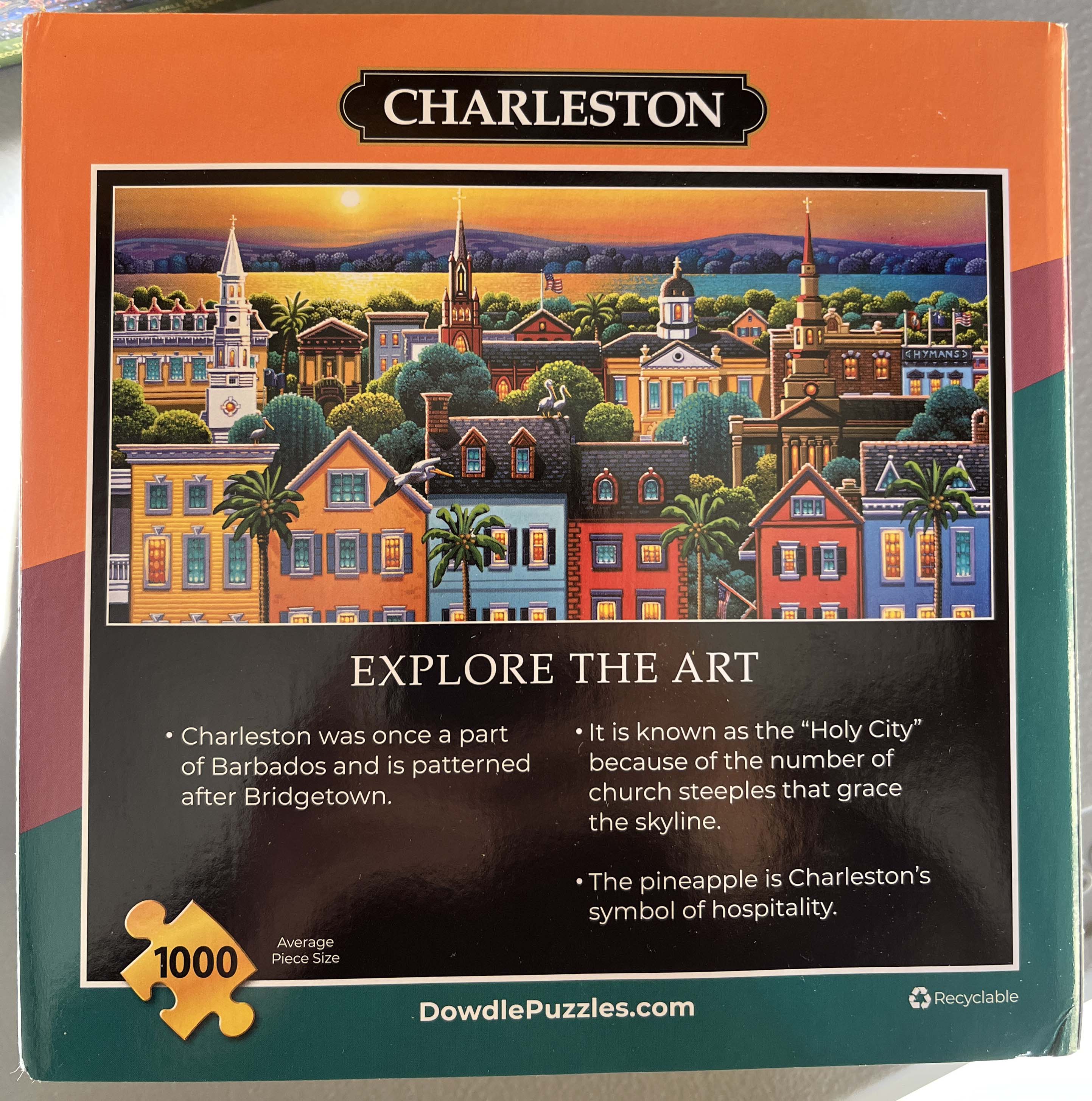 Charleston - Dowdle puzzle collectible - Main Image 4