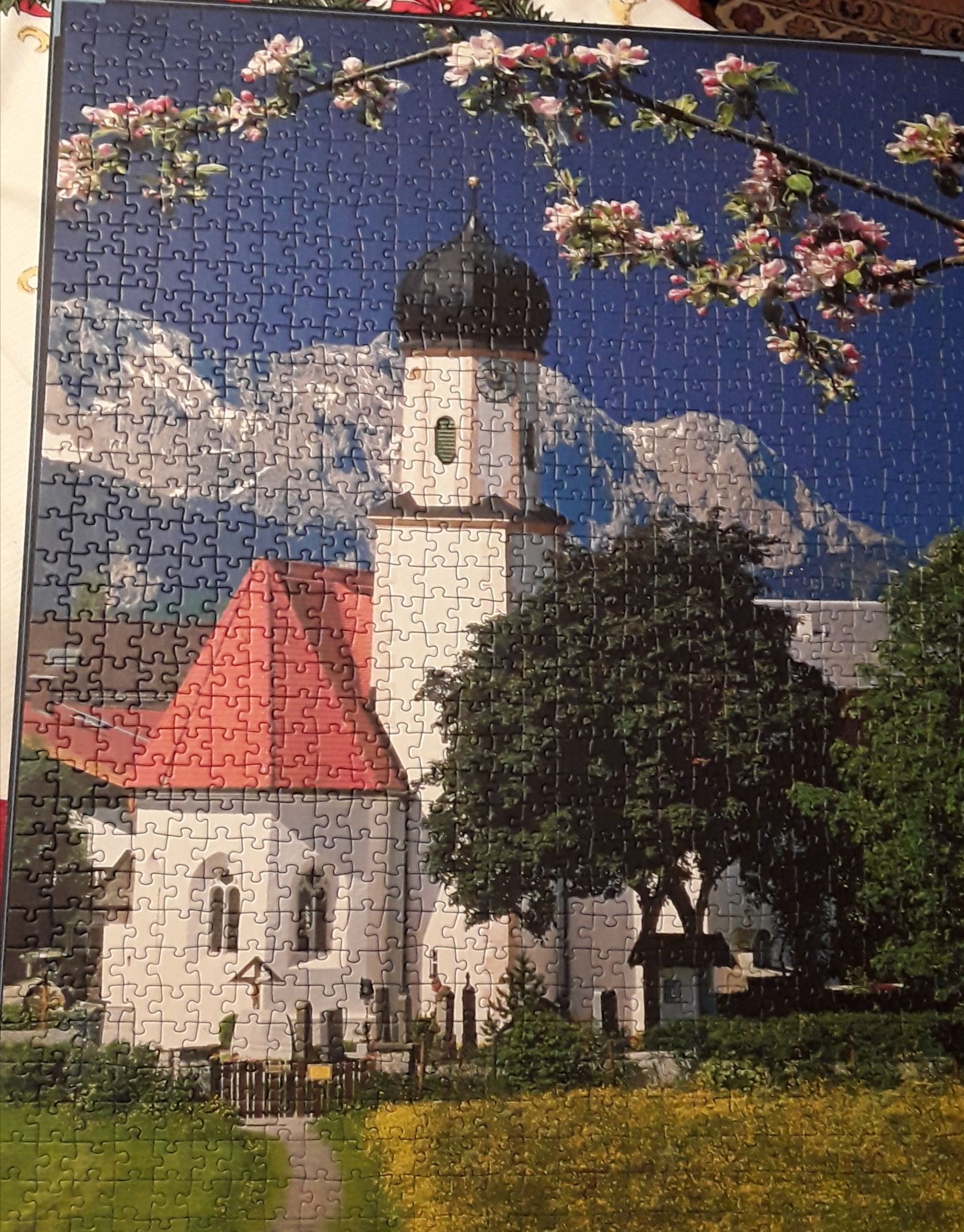 Ravensburger Puzzle 1000 teile Bayrische Alpen Wallgau 157082 - Ravensburger puzzle collectible - Main Image 2