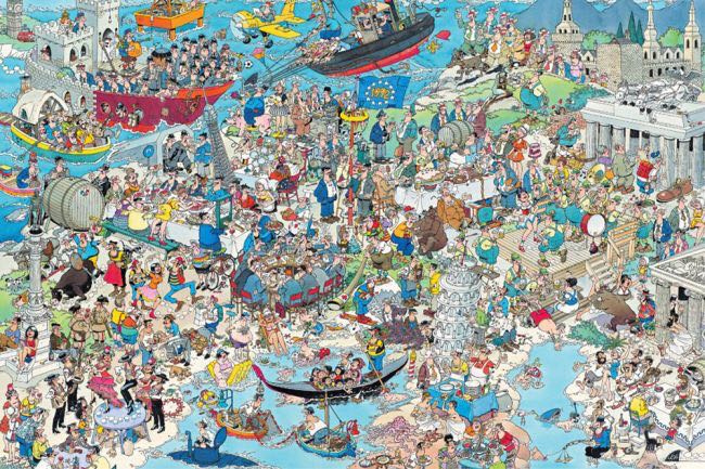 81385 (c) United Europe - Jumbo puzzle collectible - Main Image 2