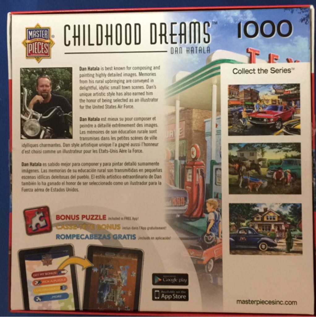 Childhood Dreams - Master Pieces puzzle collectible - Main Image 2