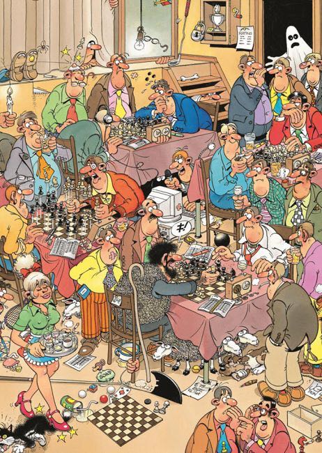 Chess Club 01581, The - Jumbo puzzle collectible - Main Image 2