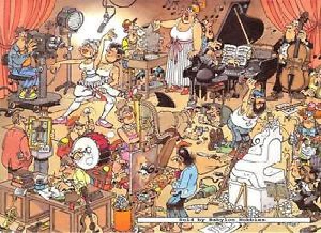 Artists 17160, The - Jumbo puzzle collectible - Main Image 2