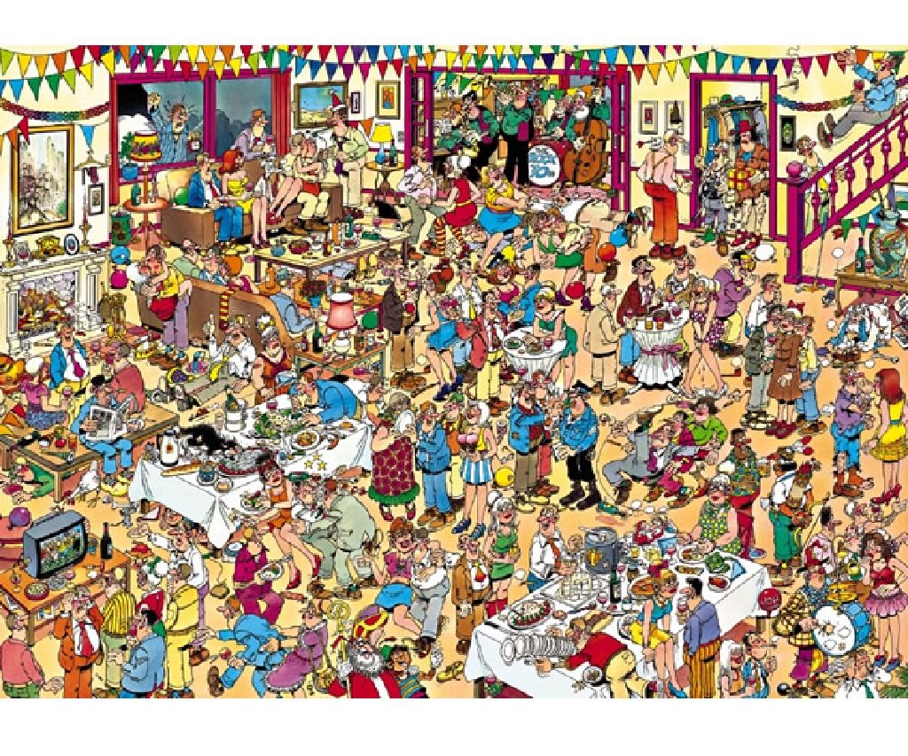 Happy Birthday 01489 - Jumbo puzzle collectible - Main Image 2