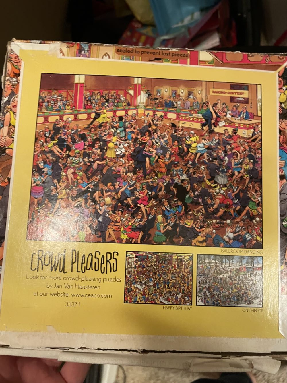 01617 Ballroom Dancing - Jumbo puzzle collectible - Main Image 3