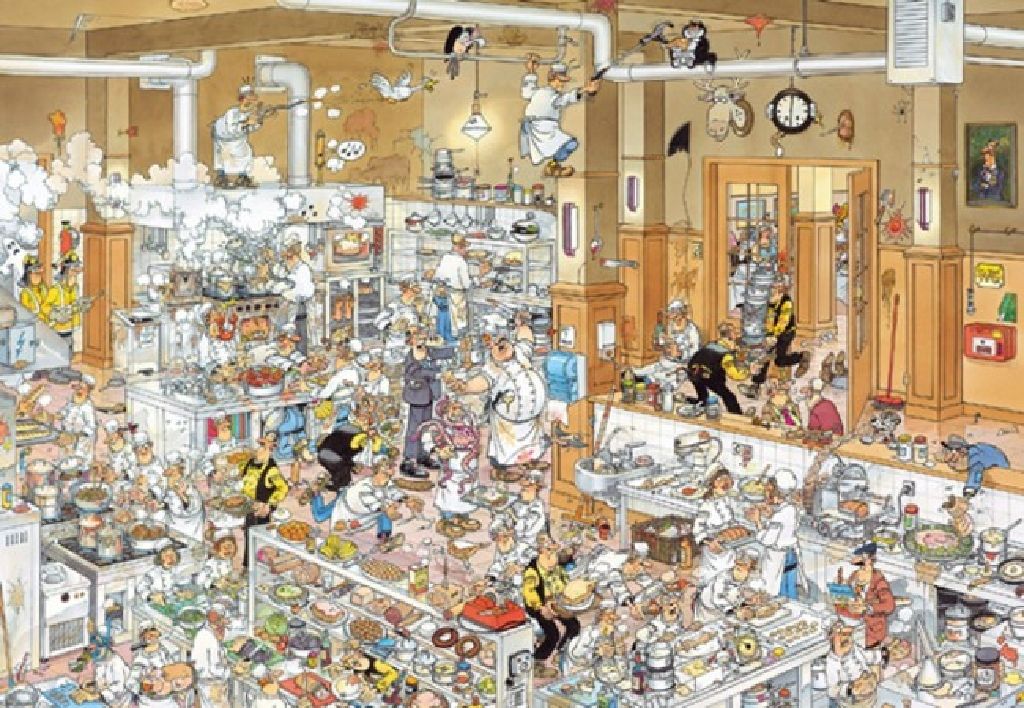 The Kitchen 13049 - Jumbo puzzle collectible - Main Image 2