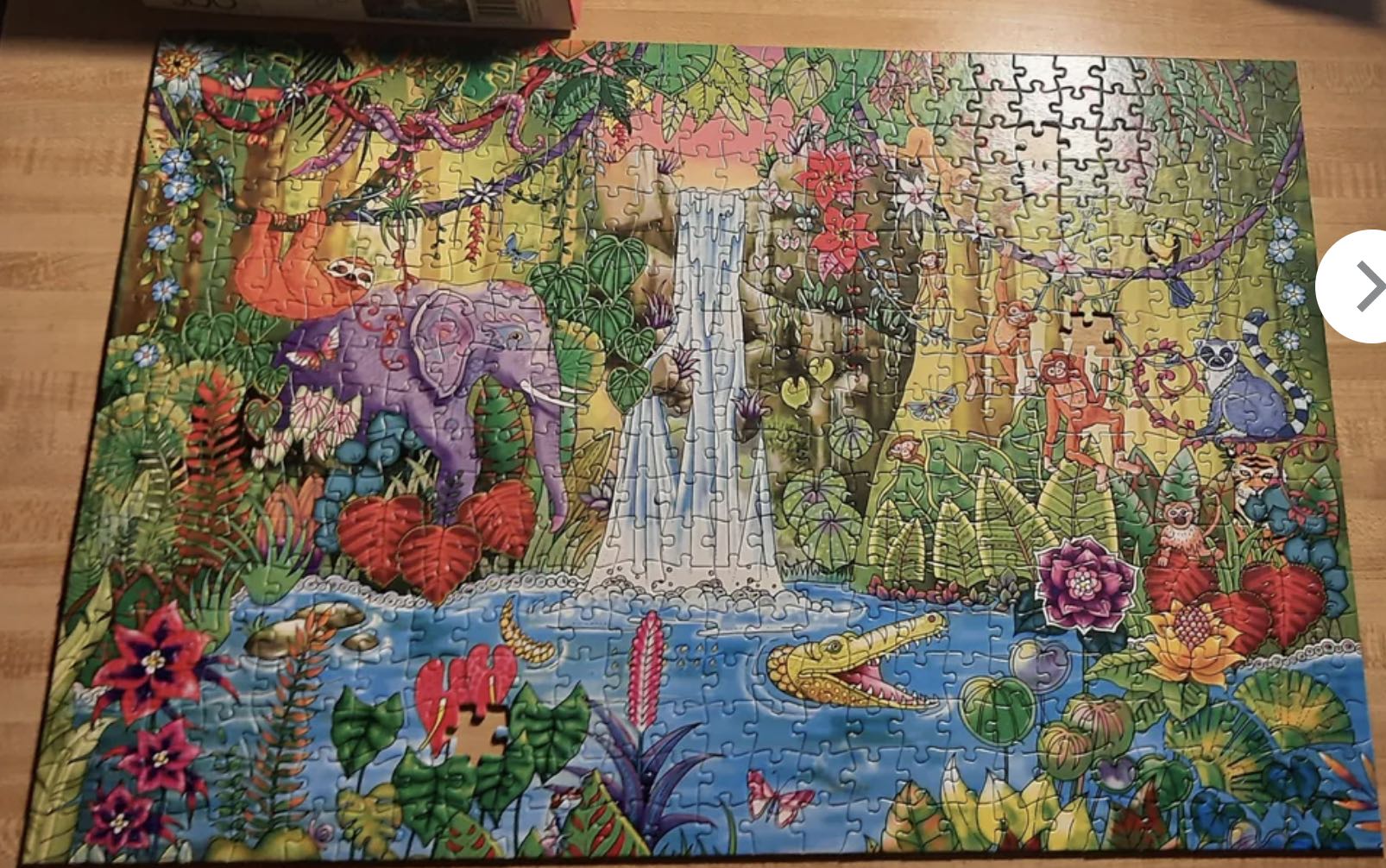 Magical Jungle - Buffalo puzzle collectible - Main Image 2