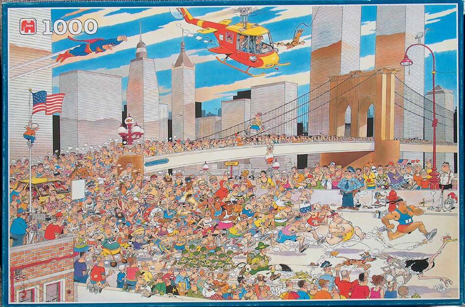 New York Marathon 81002 - Jumbo puzzle collectible - Main Image 2