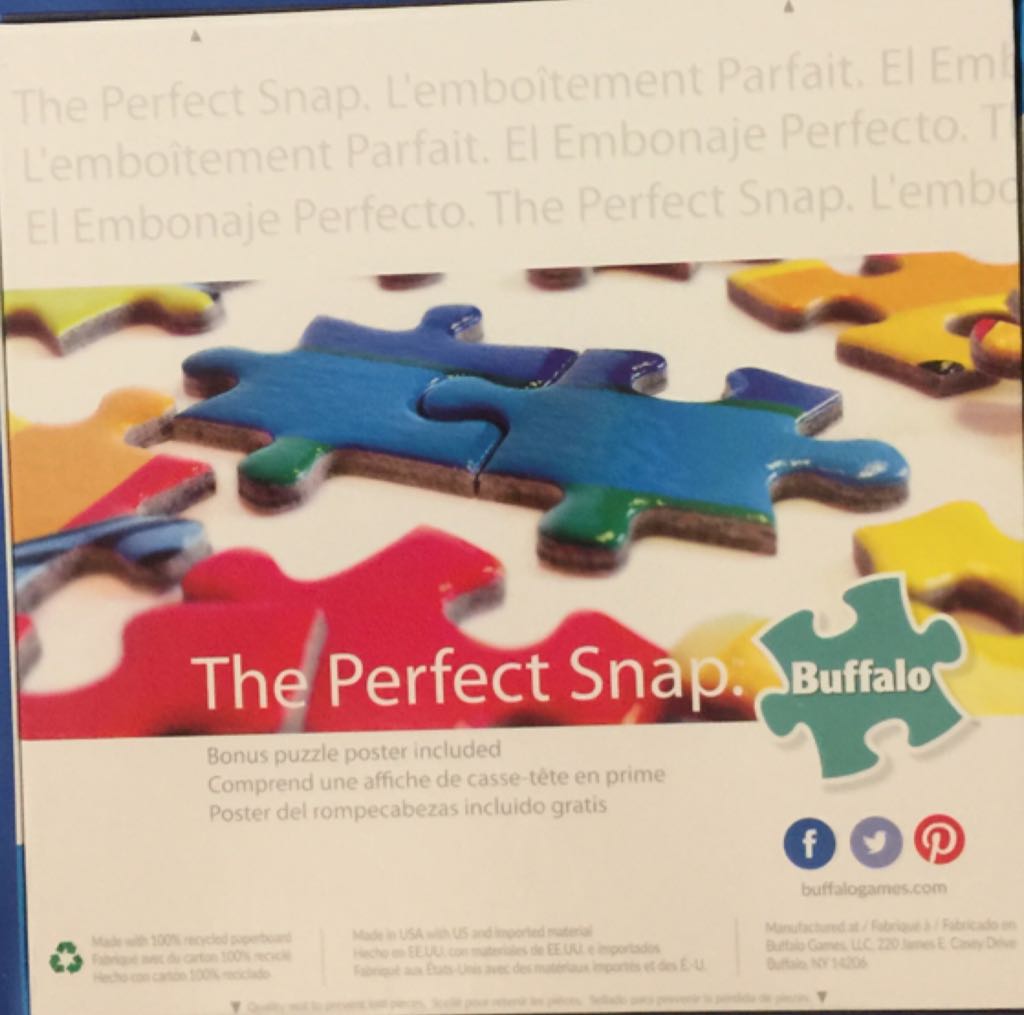 The Bostonian - Buffalo puzzle collectible - Main Image 2