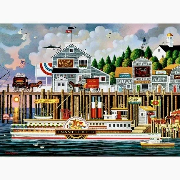 By The Sea - From JJ - Buffalo Games & Puzzles puzzle collectible - Main Image 2