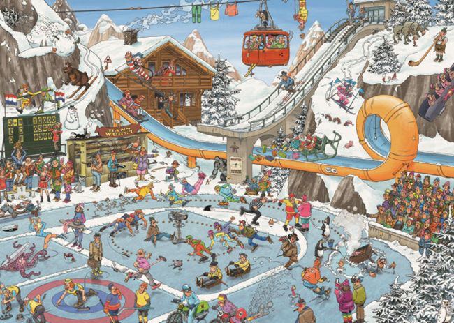 Winter Games - Jumbo puzzle collectible - Main Image 2