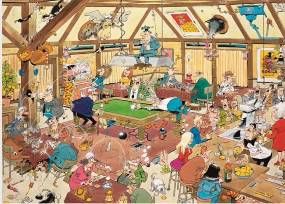 Biljarten Tin Box SC 17211 - Jumbo Limited edition puzzle collectible - Main Image 2