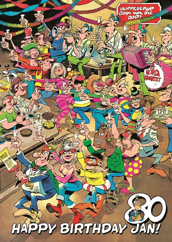 Happy Birthday Jan! 19029 - Jumbo puzzle collectible - Main Image 2