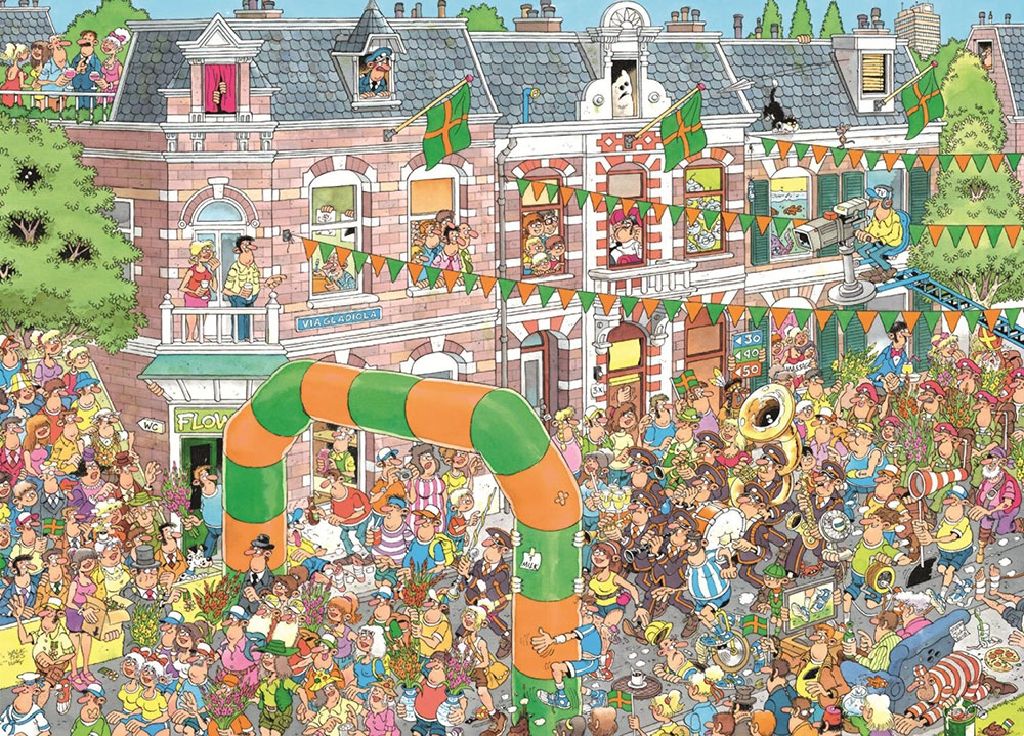 19034 Nijmegen Marches - Jumbo puzzle collectible - Main Image 2