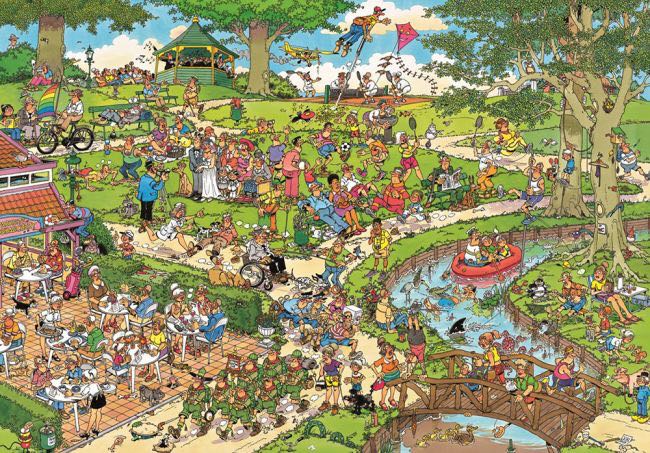 Park 2371-5, The - Ceaco puzzle collectible - Main Image 2