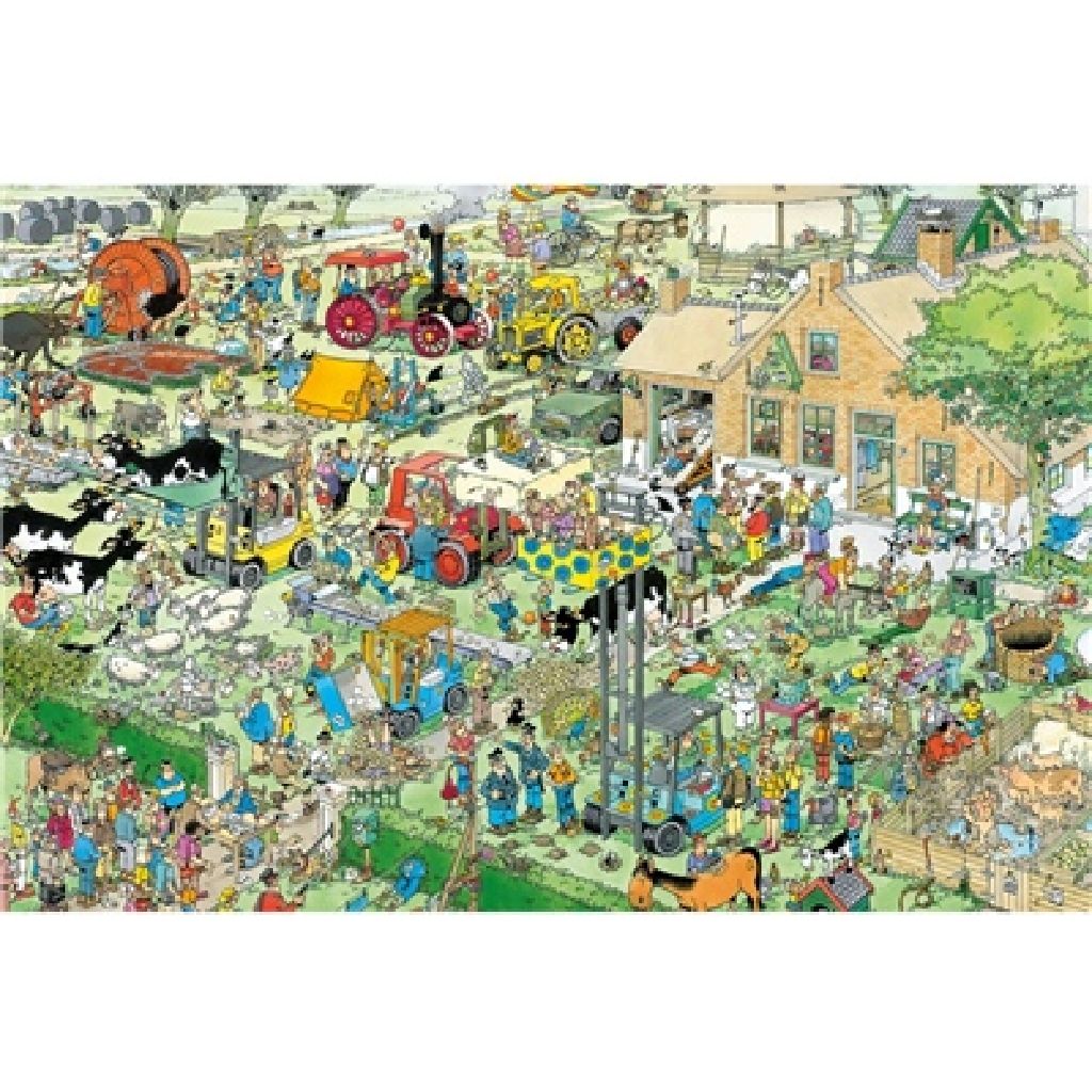 17077 Boerderij Bezoek - Jumbo puzzle collectible - Main Image 2