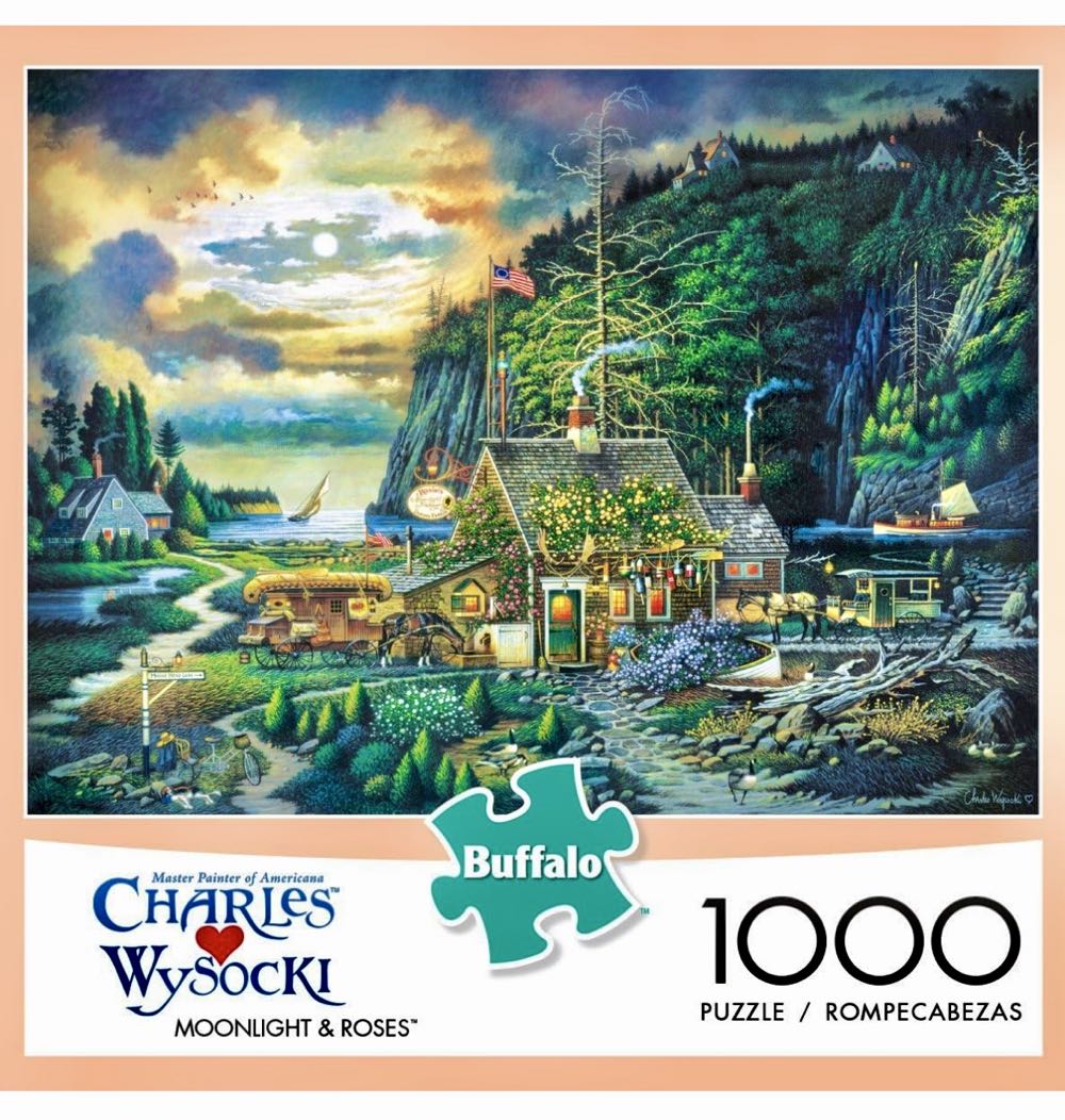Moonlight And Roses - Buffalo puzzle collectible - Main Image 2