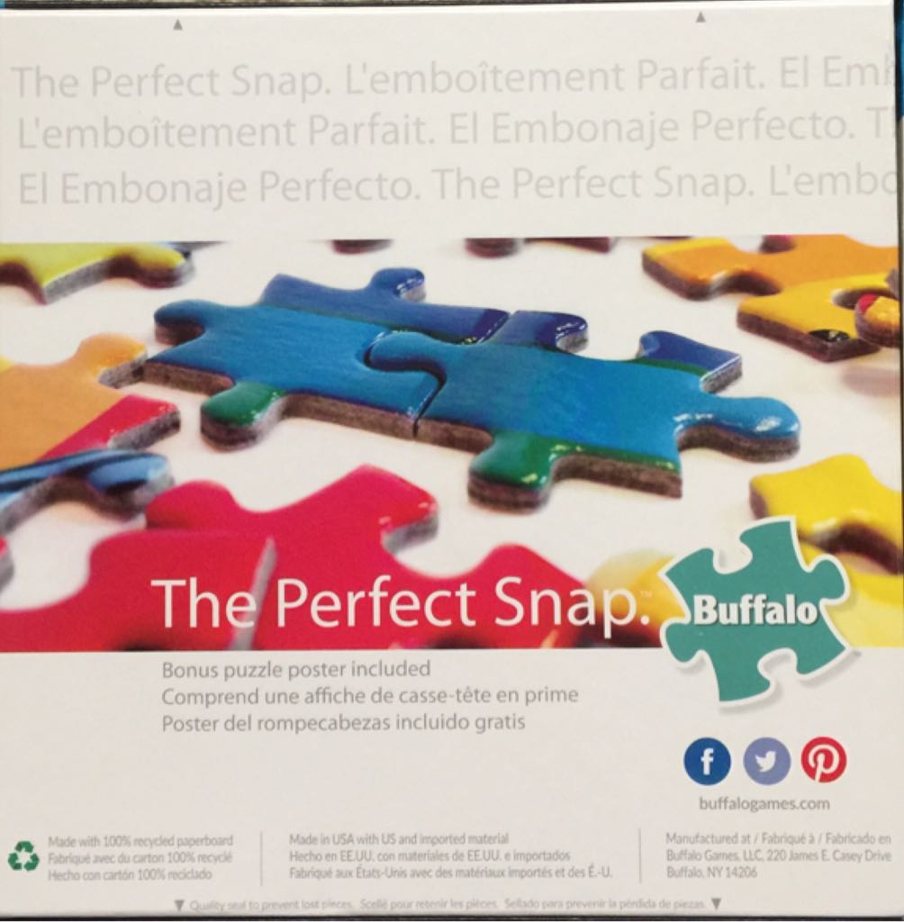 The Bostonian - Buffalo puzzle collectible - Main Image 2