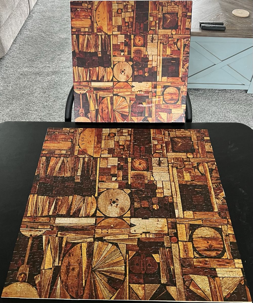 Wood Collage - 694, 9/22/24 - Springbok puzzle collectible - Main Image 4