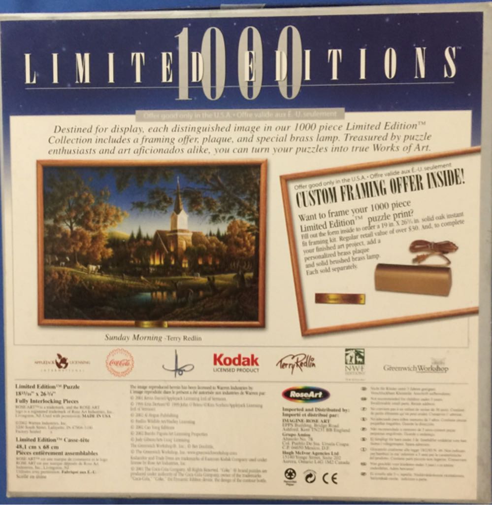 Refuge Of Life II - Rose Art puzzle collectible - Main Image 2