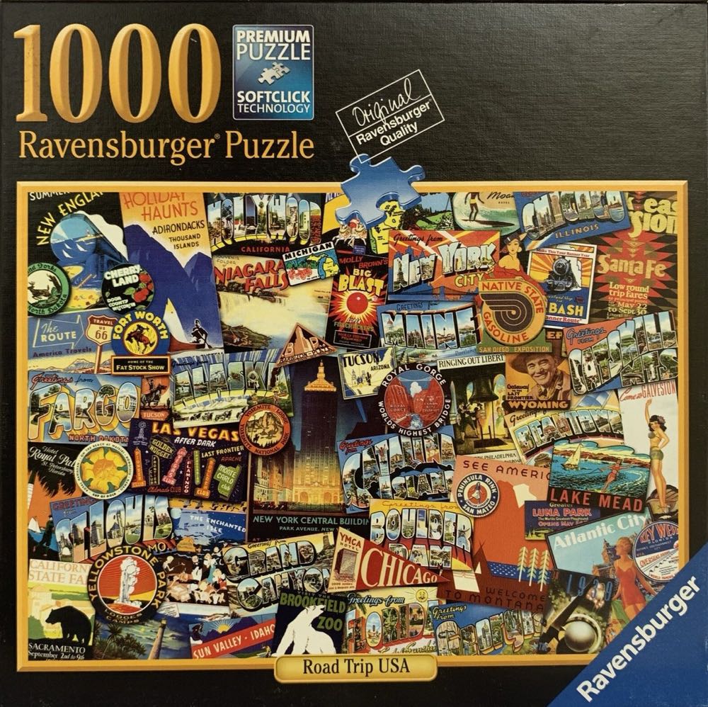 Road Trip USA - Ravensburger puzzle collectible - Main Image 4