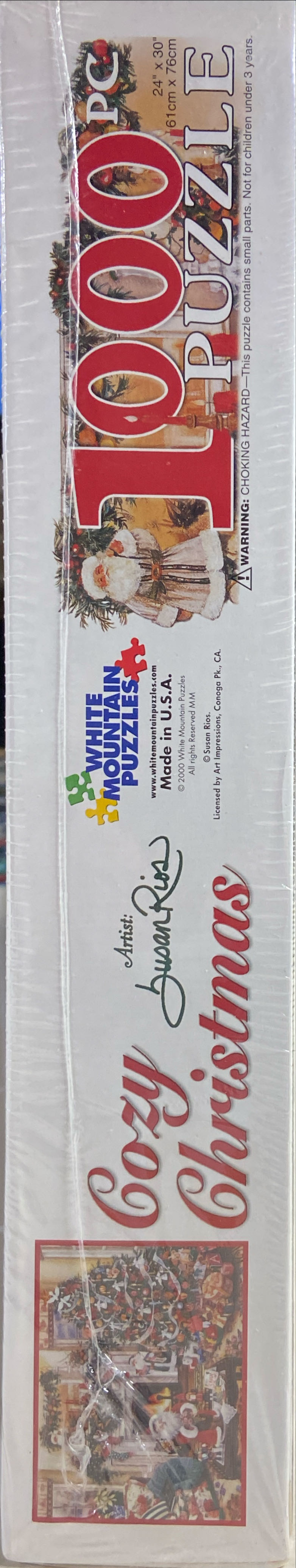 Cozy Christmas (BAV) For Sale - White Mountain puzzle collectible - Main Image 4