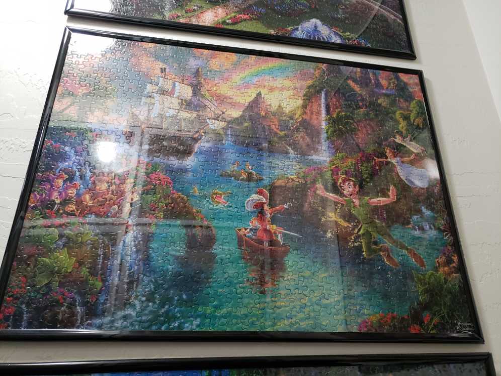 Disney Kinkade Peter Pan - Ceaco puzzle collectible - Main Image 4