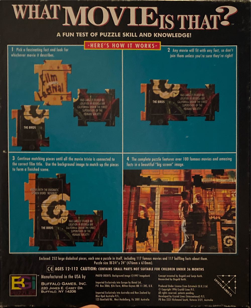 What Movie Is That? - BGi Puzzles puzzle collectible - Main Image 2